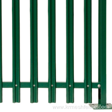 High quality W type D type palisade fence